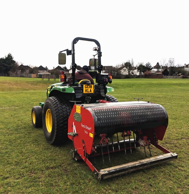 Sports ground contractors at Surrey Sports Turf Sports turf